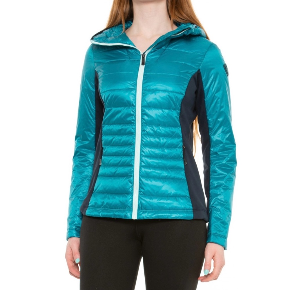 Rossignol SKPR PrimaLoft Hybrid Lightweight Jacket Insulated size L Dark Emerald